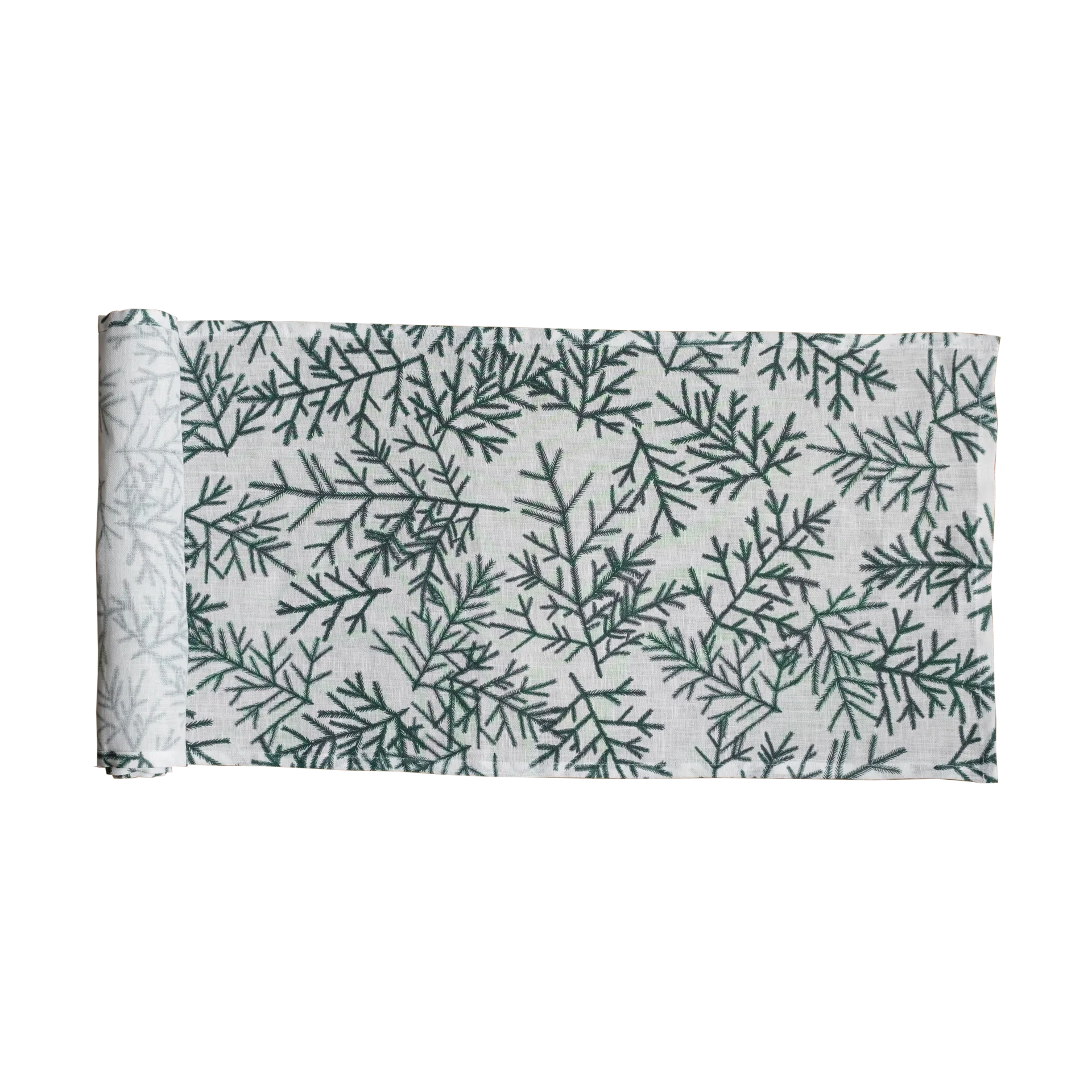 Granris Tischläufer, Weiß-grün Fine Little Day