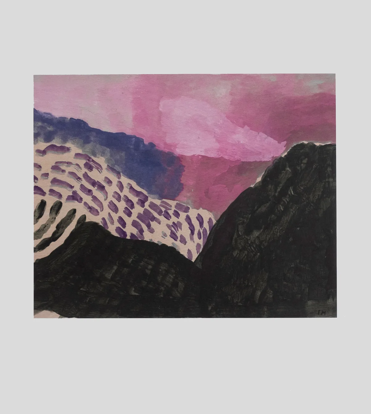 Fine Little Day Landscape Poster 40 x 50cm Multi