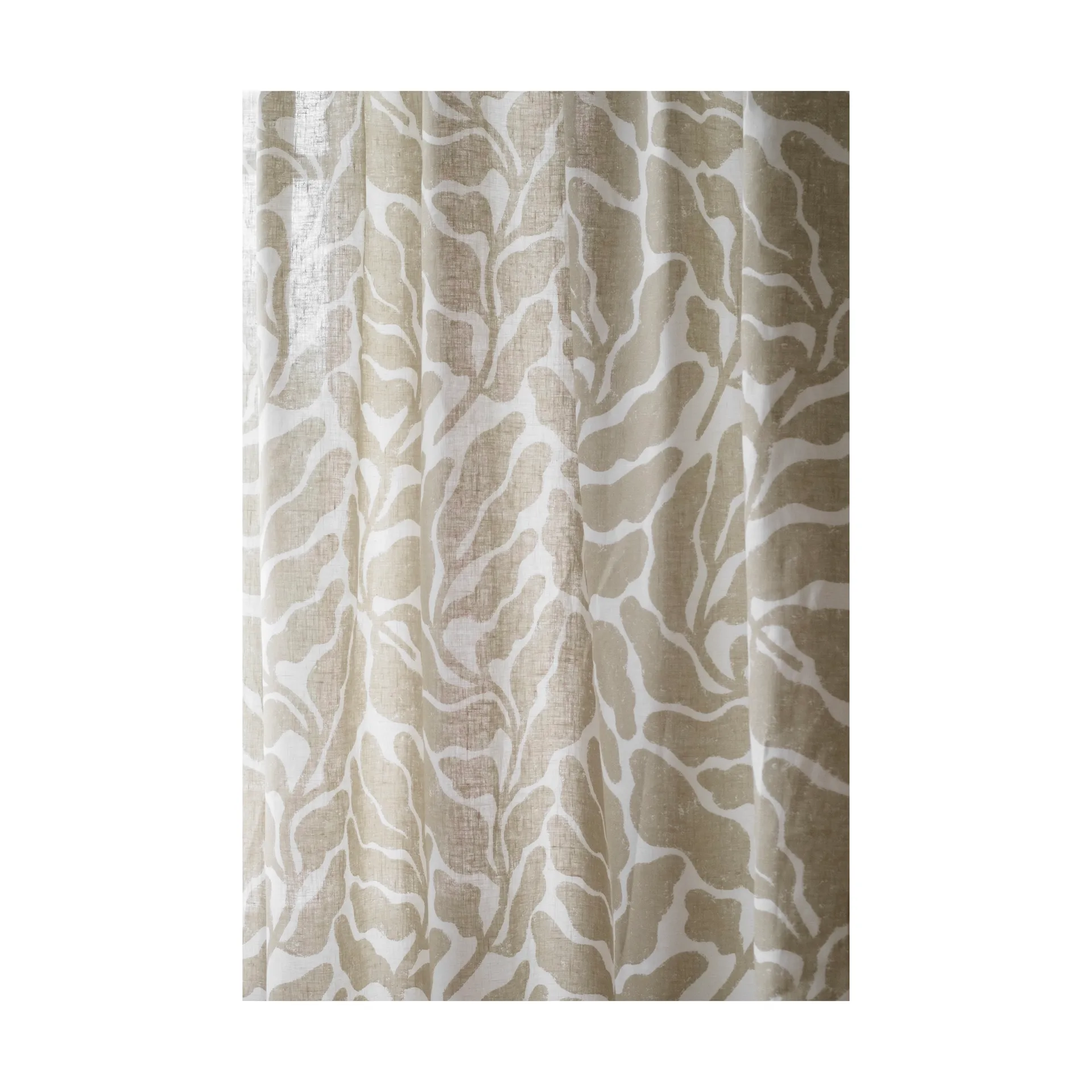 Leaves Gardinlänge 147x250 cm, Sand Fine Little Day