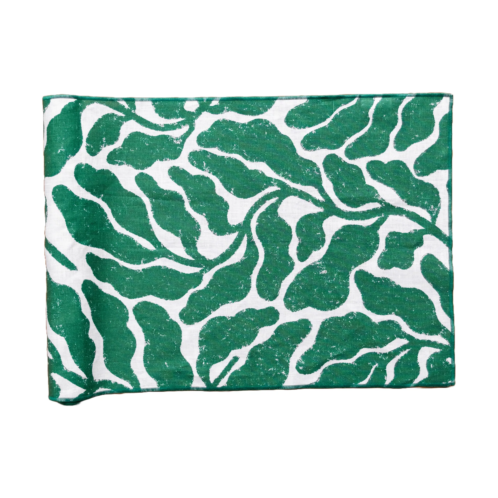 Leaves Läufer, Green, 45 x 180cm Fine Little Day
