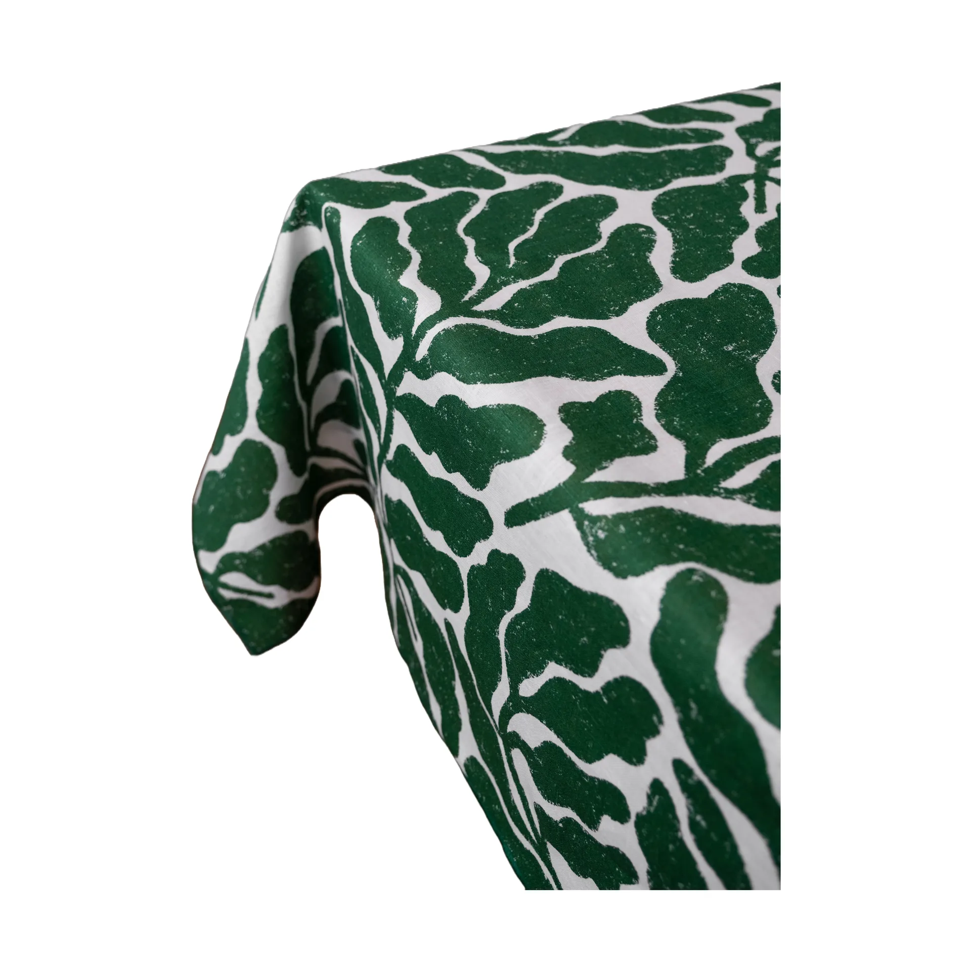 Leaves Tischdecke, Green, 149 x 250cm Fine Little Day