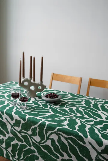 Leaves Tischdecke - Green, 149 x 250cm - Fine Little Day