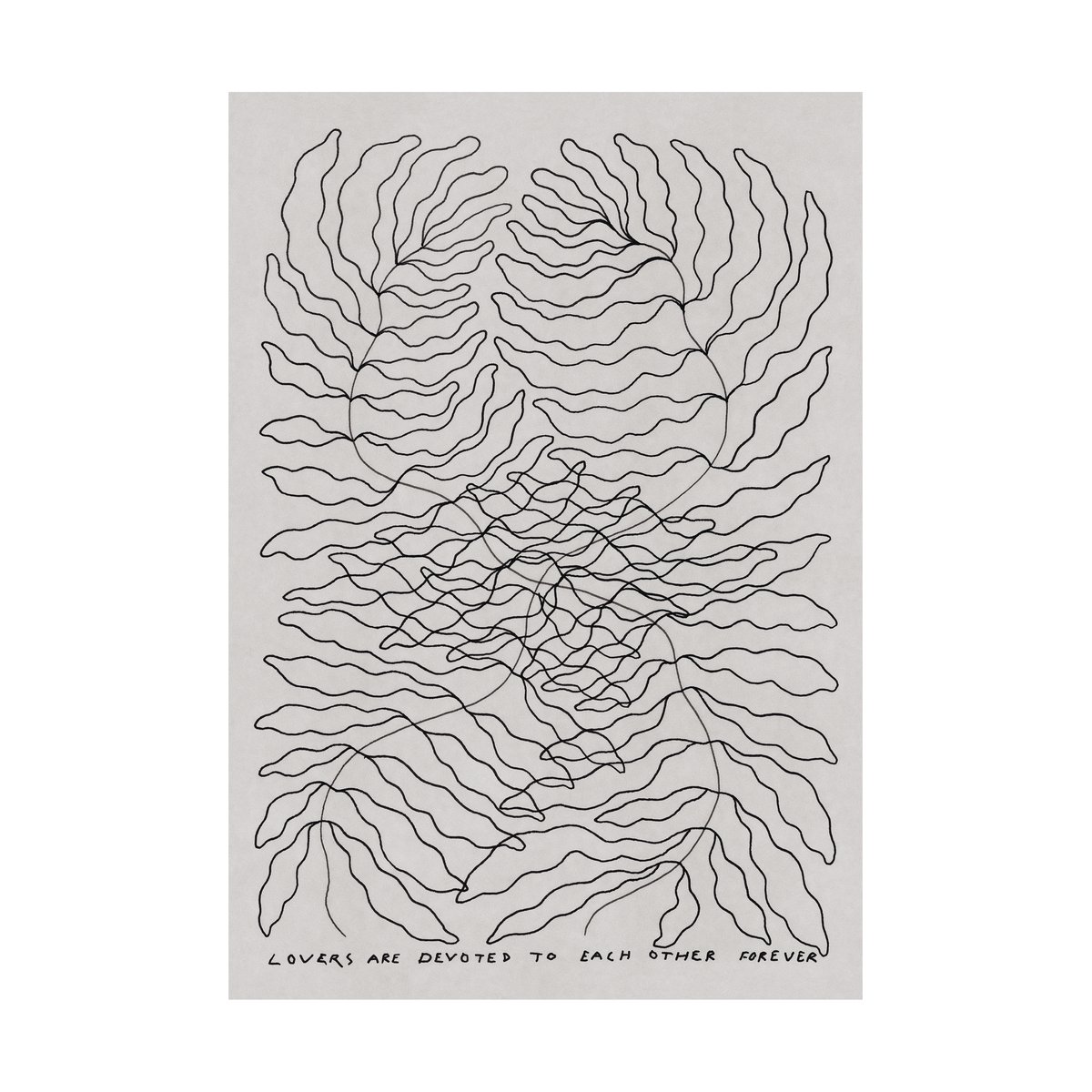 Fine Little Day Lovers Poster 70x100 cm