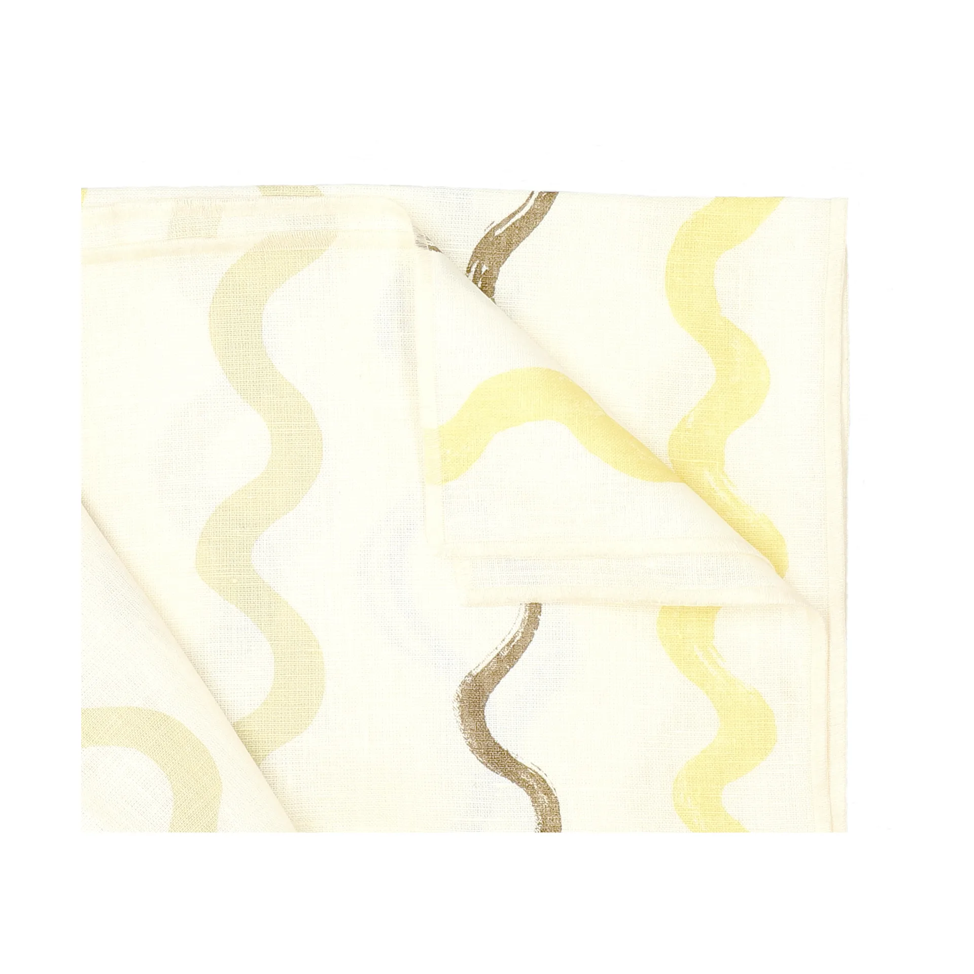 Randig Tischdecke 149 x 250cm, White-yellow Fine Little Day