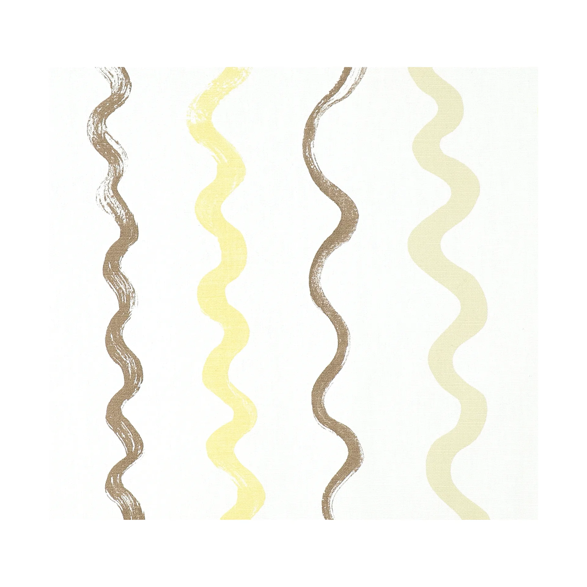 Randig Wachstuch, White-yellow Fine Little Day