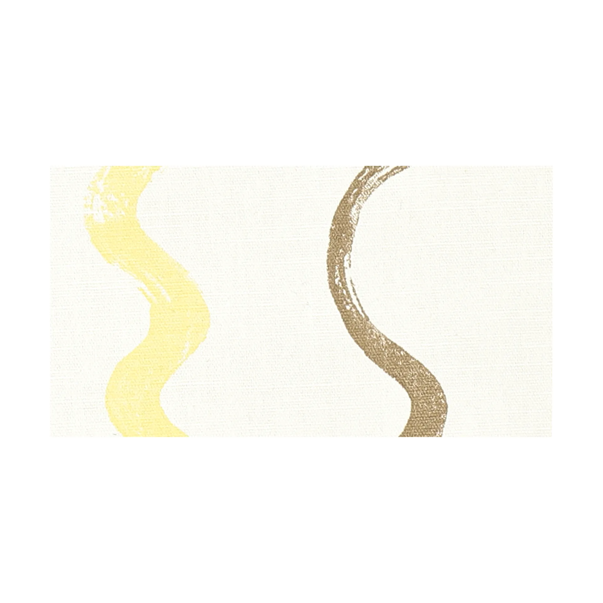 Randig Wachstuch, White-yellow Fine Little Day