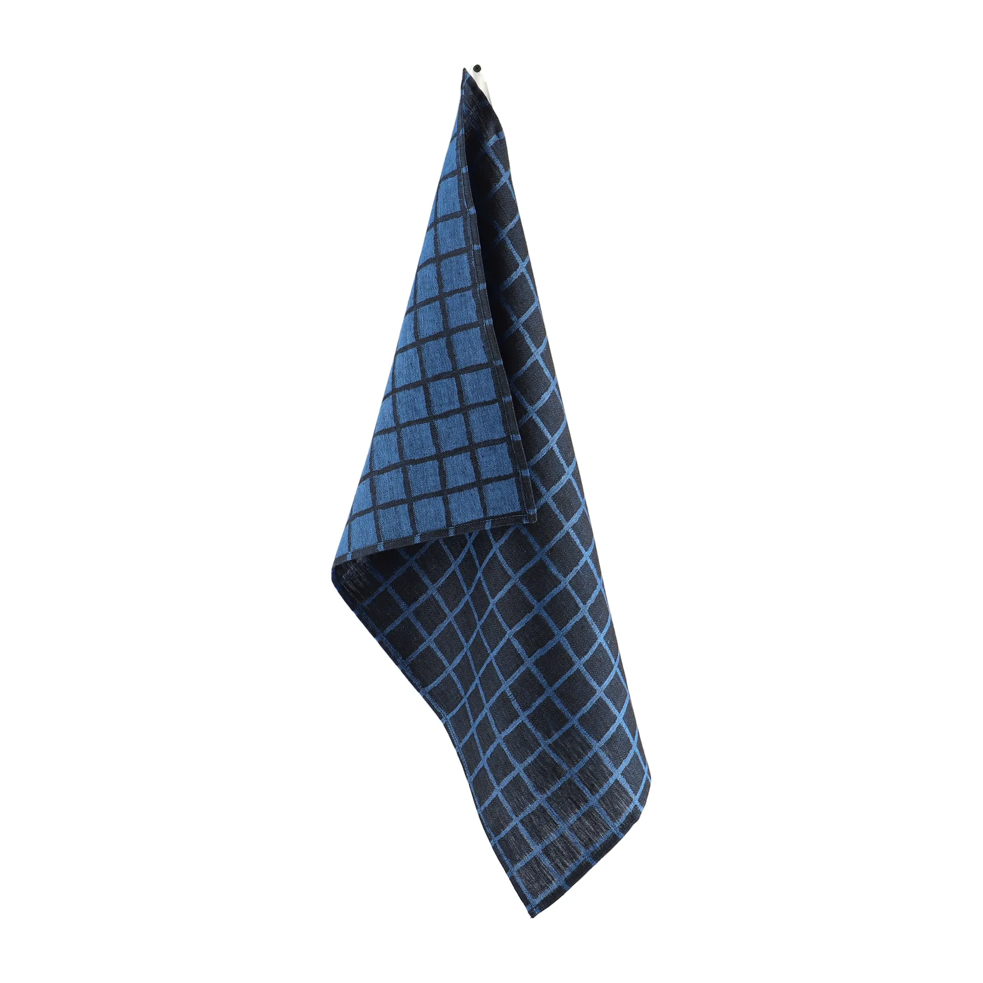 Rutig Jacquard gewebtes Geschirrtuch 47 x 70cm, Blue-black Fine Little Day