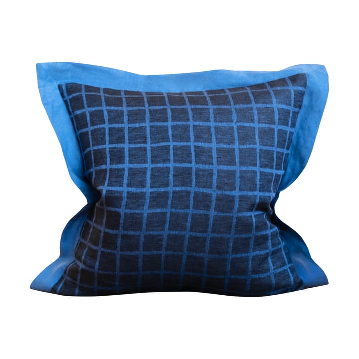 Rutig Kissenbezug 47 x 47cm - Blue-black - Fine Little Day