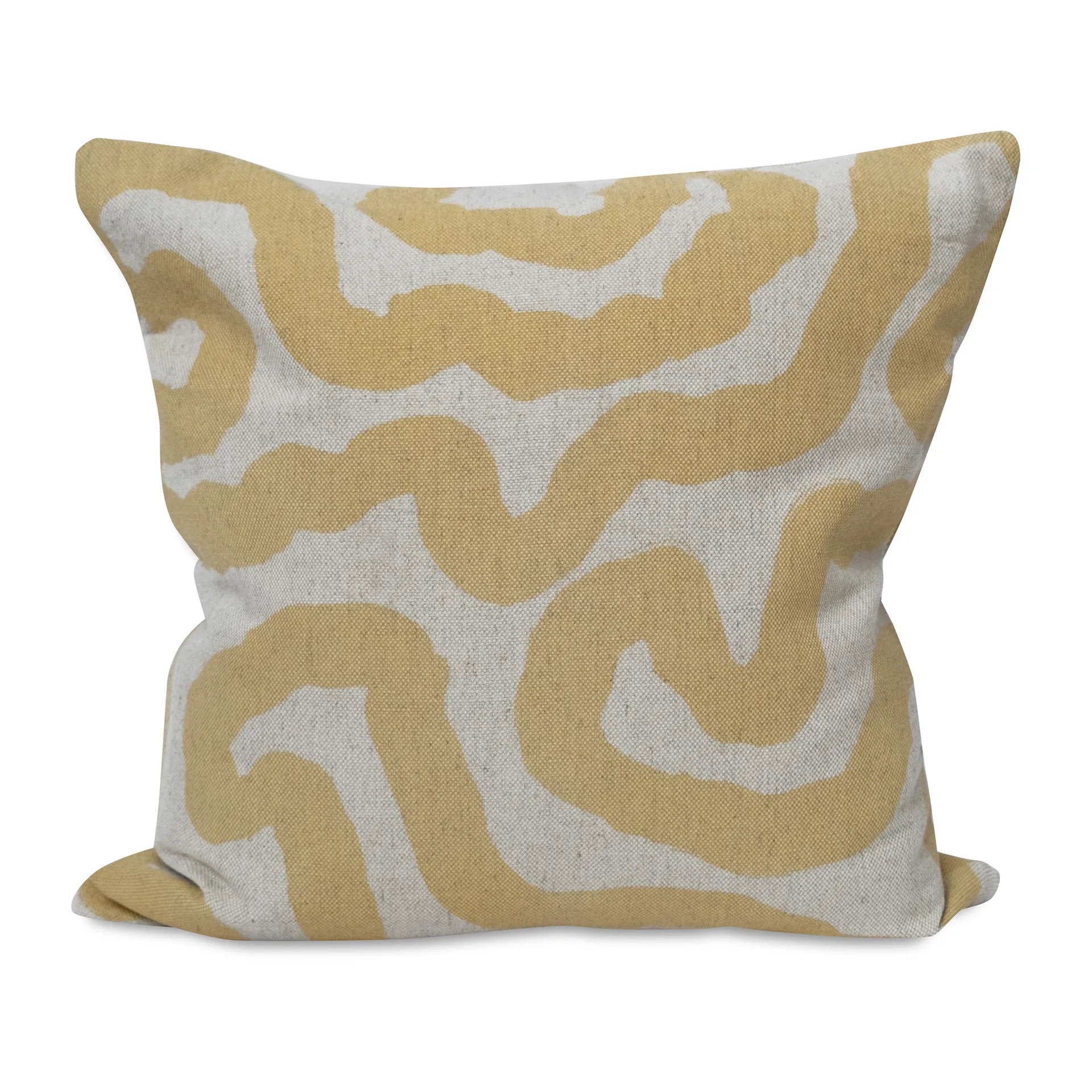 Saufr Kissenbezug 48 x 48cm, Gelb Fine Little Day