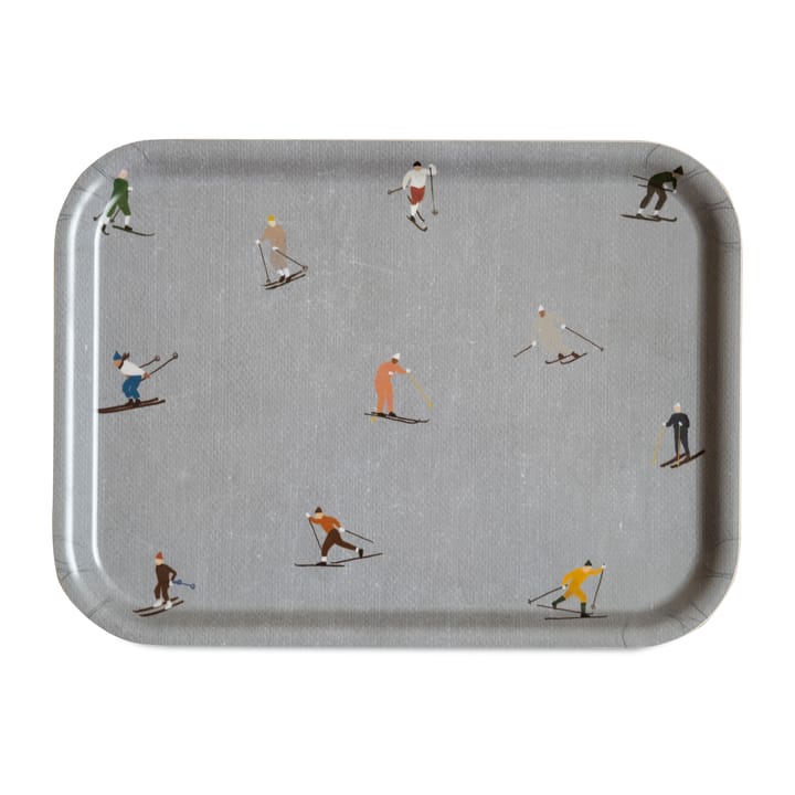 Skiers Tablett 20 x 27cm - Grau - Fine Little Day