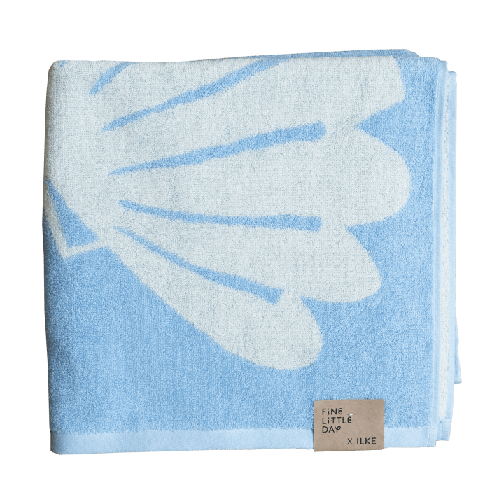 Snäcka Badetuch 70 x 140cm - Blue - Fine Little Day