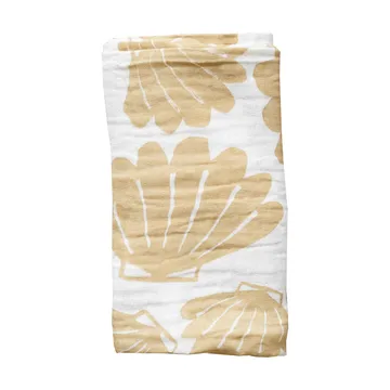 Snäcka Muslindecke 120 x 120cm - Sand - Fine Little Day