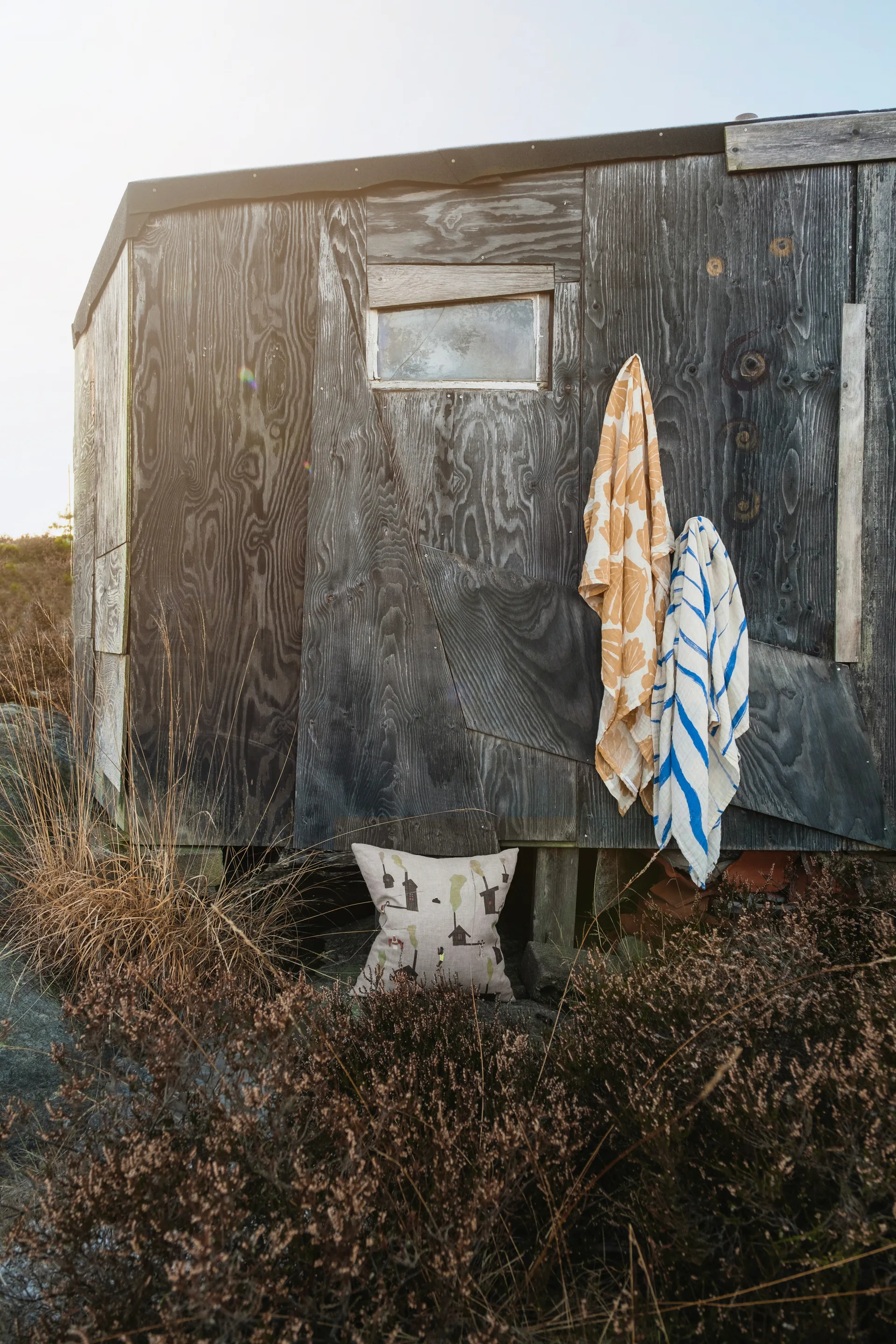 Snäcka Muslindecke 120 x 120cm, Sand Fine Little Day