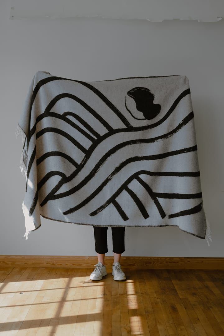 Sofia Lind Wolldecke 130 x 190 cm - Dovegrey - Fine Little Day