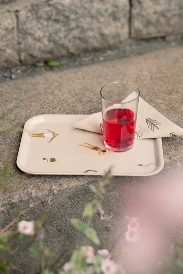 Swimmers Tablett 20 x 27cm - Beige - Fine Little Day