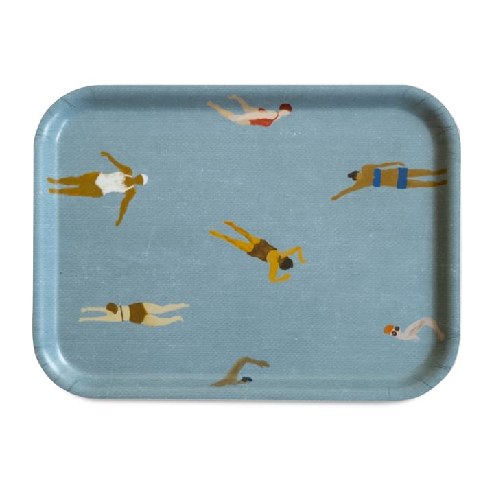 Swimmers Tablett 20 x 27cm - blau - Fine Little Day