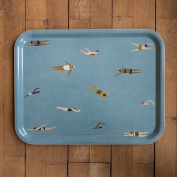 Swimmers Tablett 33 x 43cm - Blau - Fine Little Day