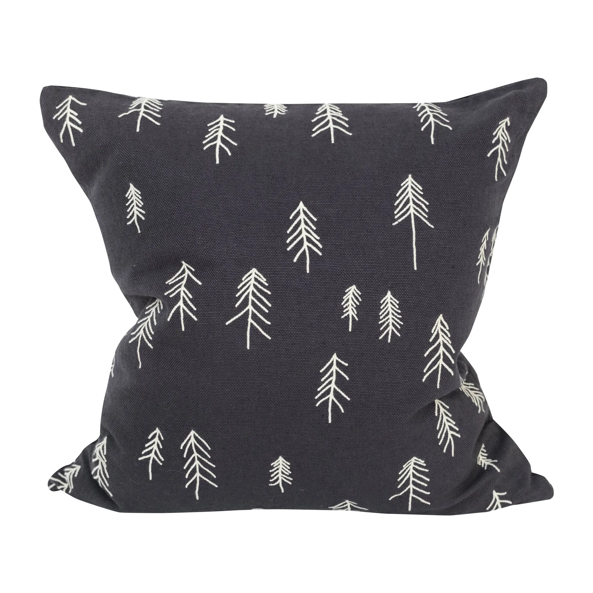 Tall Kissenbezug 48 x 48cm, Antracitblau Fine Little Day