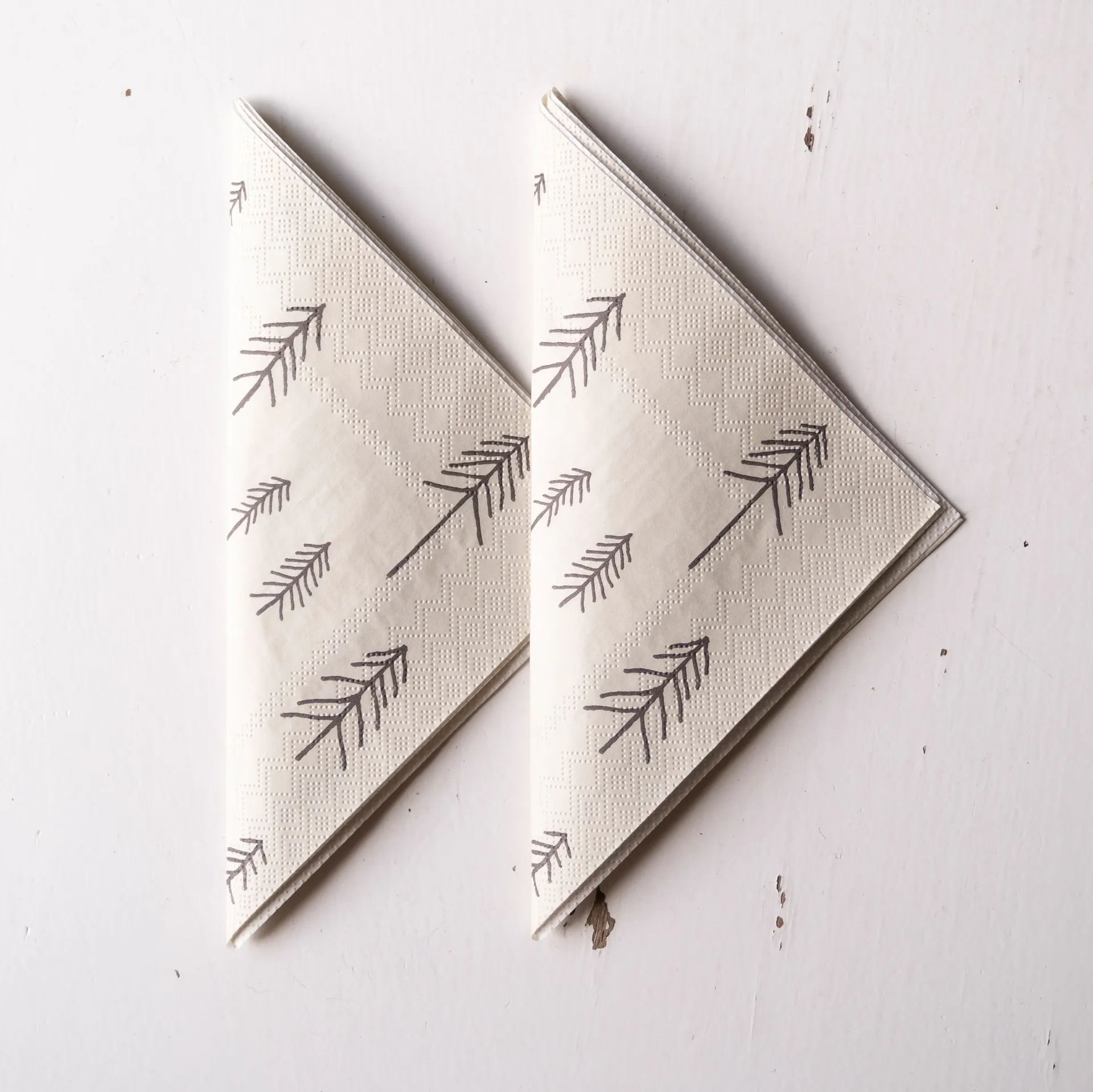 Tall Serviette 25er Pack, Natur-braun Fine Little Day