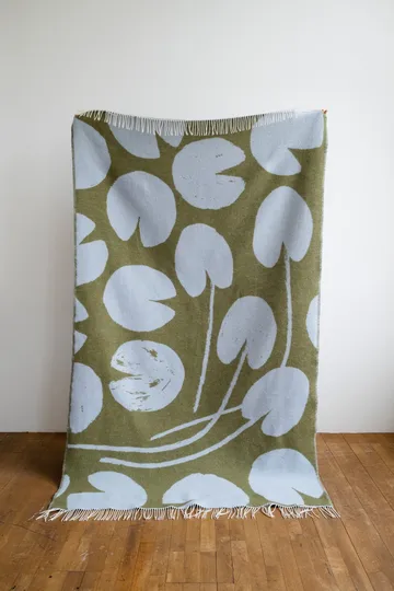 Water lilies Decke 130x220 cm - Blue-green - Fine Little Day