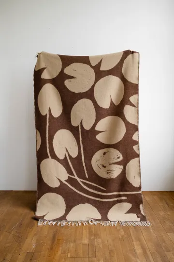 Water lilies Decke 130x220 cm - Brown - Fine Little Day