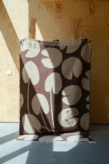 Water lilies Decke 130x220 cm - Brown - Fine Little Day