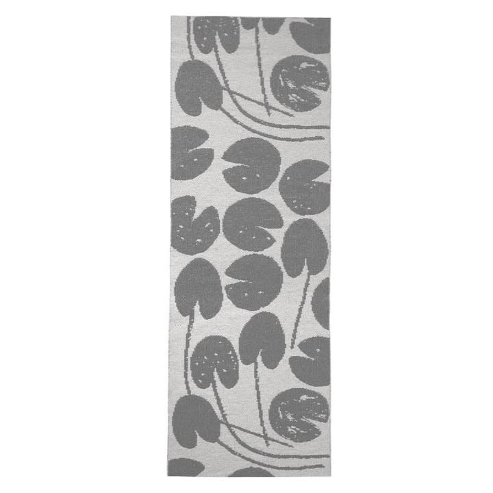 Water lilies Kunststoffteppich grau - 70 x 200cm - Fine Little Day
