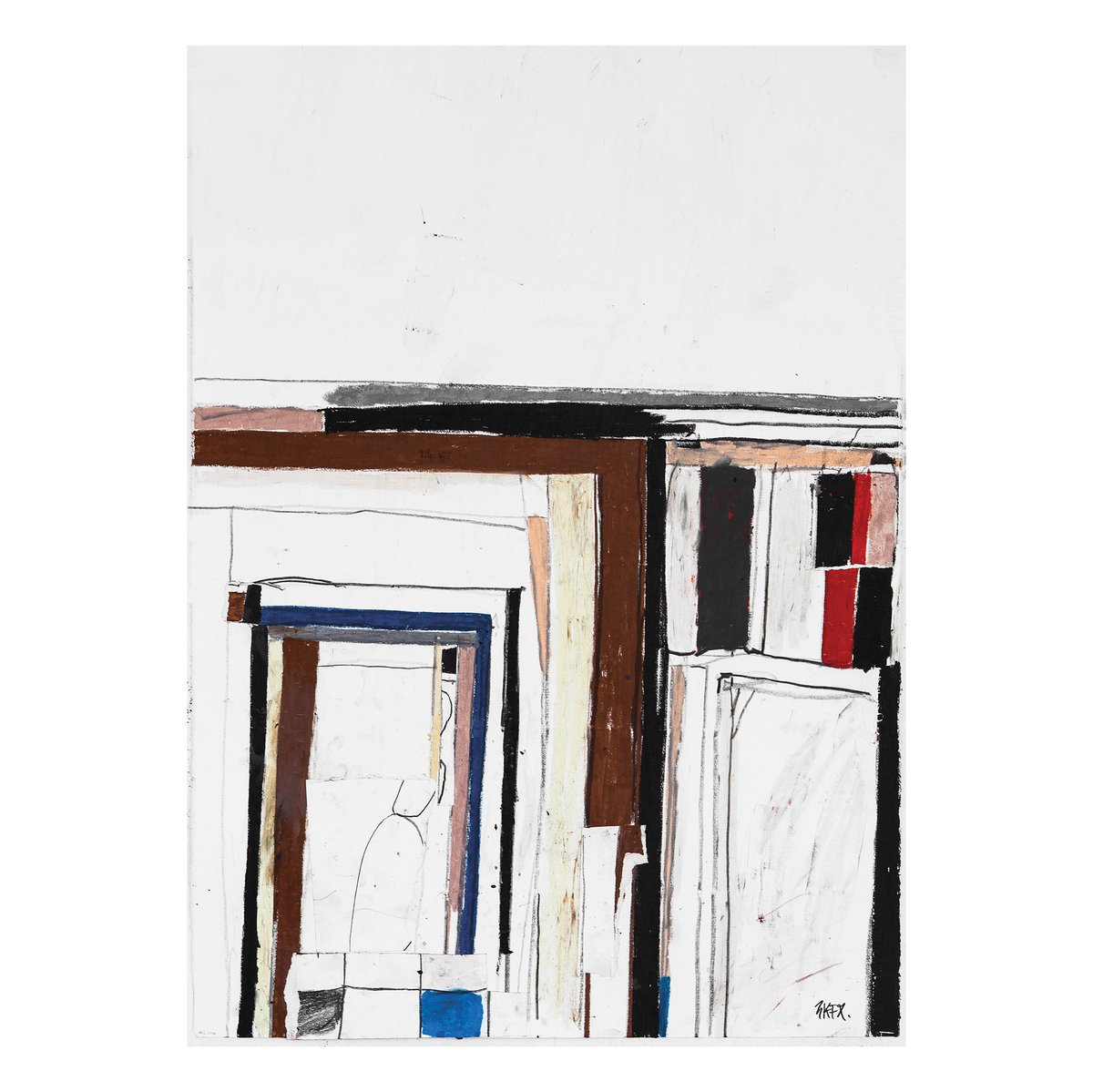 Fine Little Day We only got out at night Poster 50 x 70cm Multi