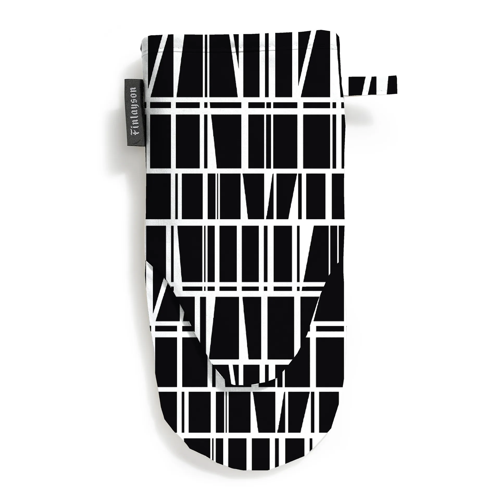 Coronna Topfhandschuh, Schwarz-weiß Finlayson