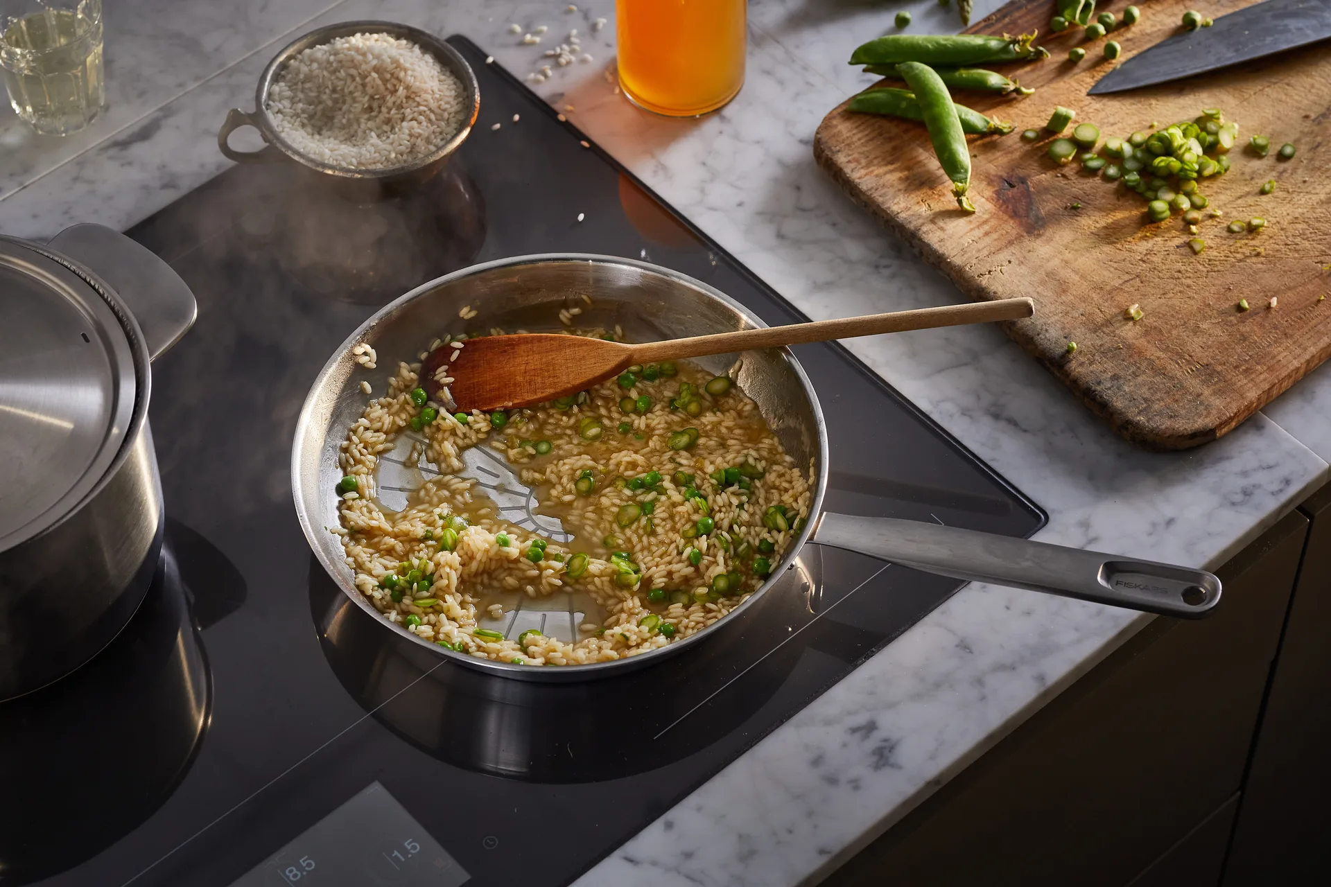 All Steel Pure Pfannenset, 2-teilig Fiskars