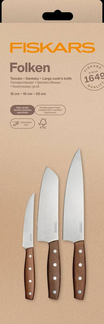 Folken Messerset - 3-teilig - Fiskars
