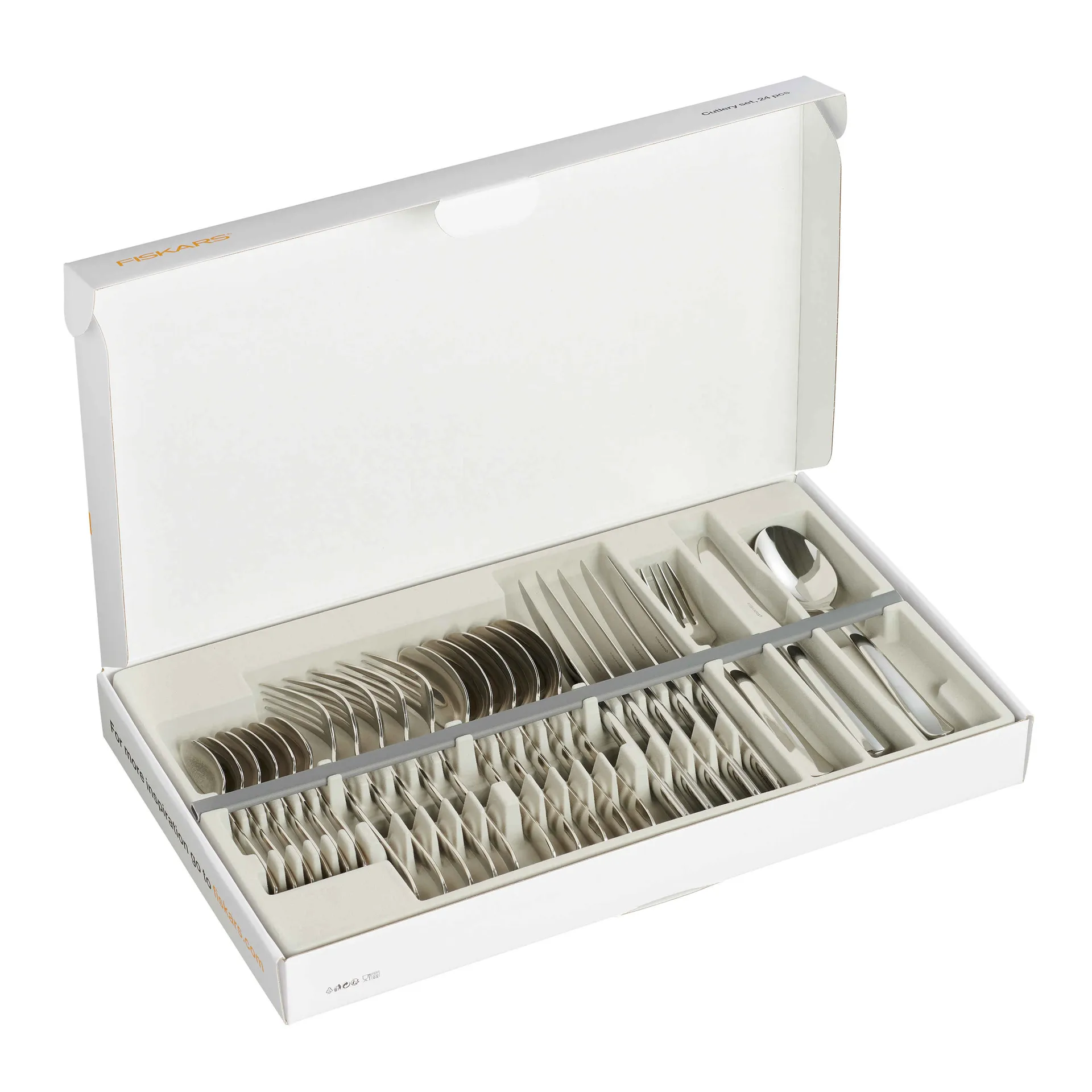 Functional Form Besteckset glänzend, 24 Teile Fiskars