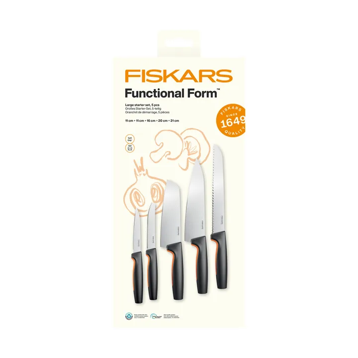 Functional Form Messerset - Gross, - Fiskars