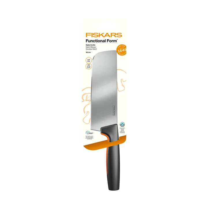 Functional Form Nakiri-Messer - Edelstahl - Fiskars