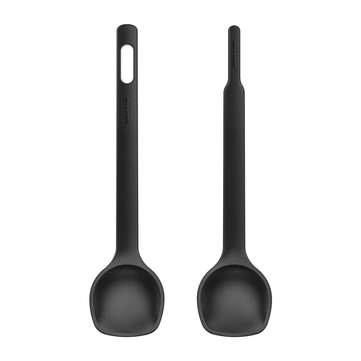 Functional Form Salatbesteck 2er Pack - Schwarz - Fiskars