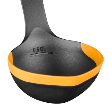 Functional Form Schöpflöffel - Schwarz-Orange, 36,2 cm - Fiskars
