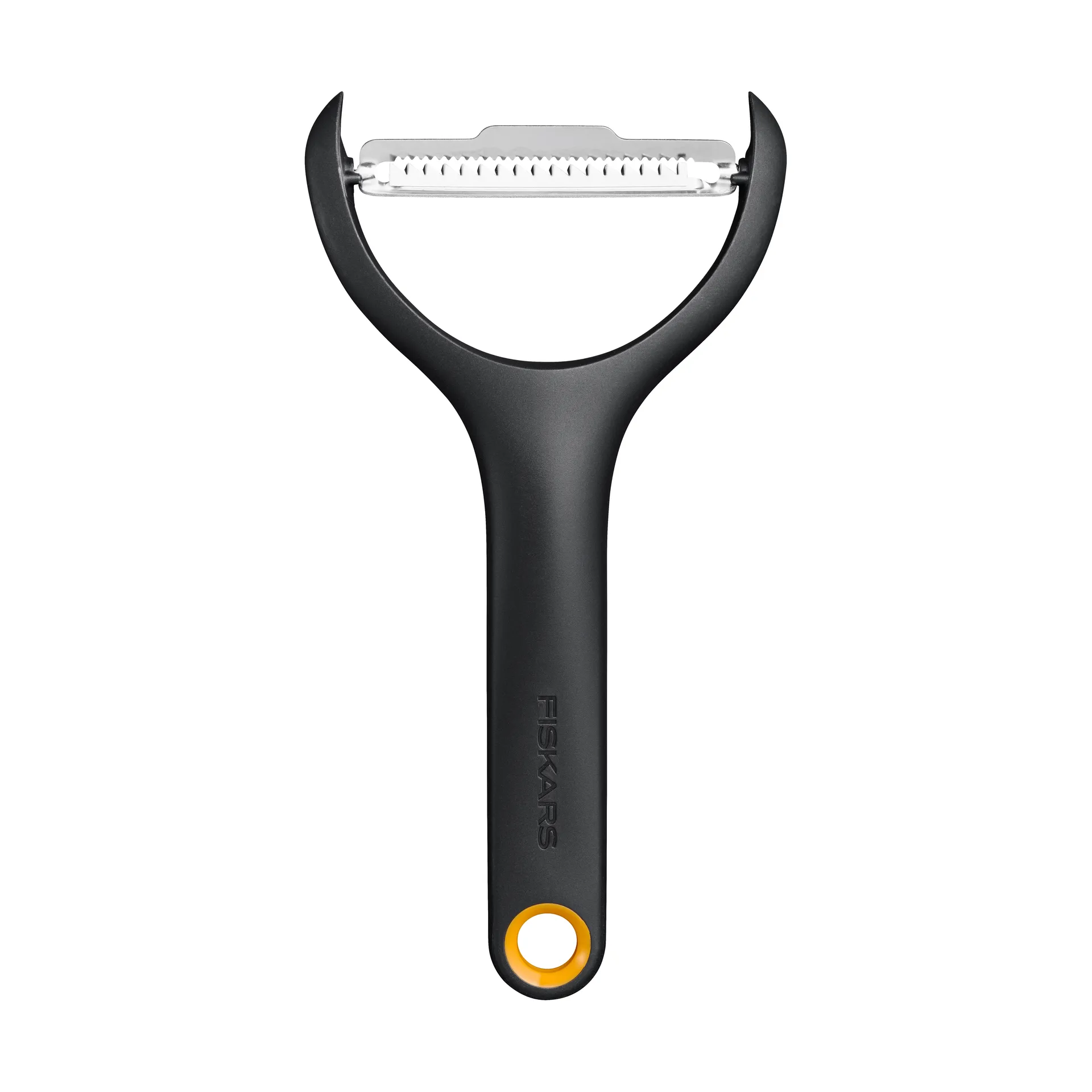 Functional Form Sparschäler, Schwarz, Julienneschäler, Y-förmig Fiskars
