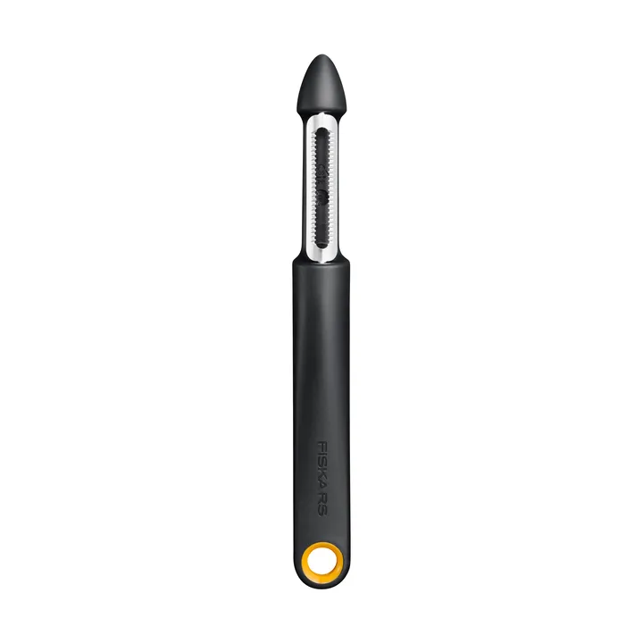 Functional Form Sparschäler - Schwarz, Obstschäler, bewegliche Klinge - Fiskars