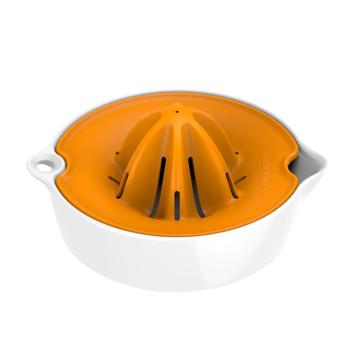 Functional Form Zitronenpresse - Orange-weiß - Fiskars