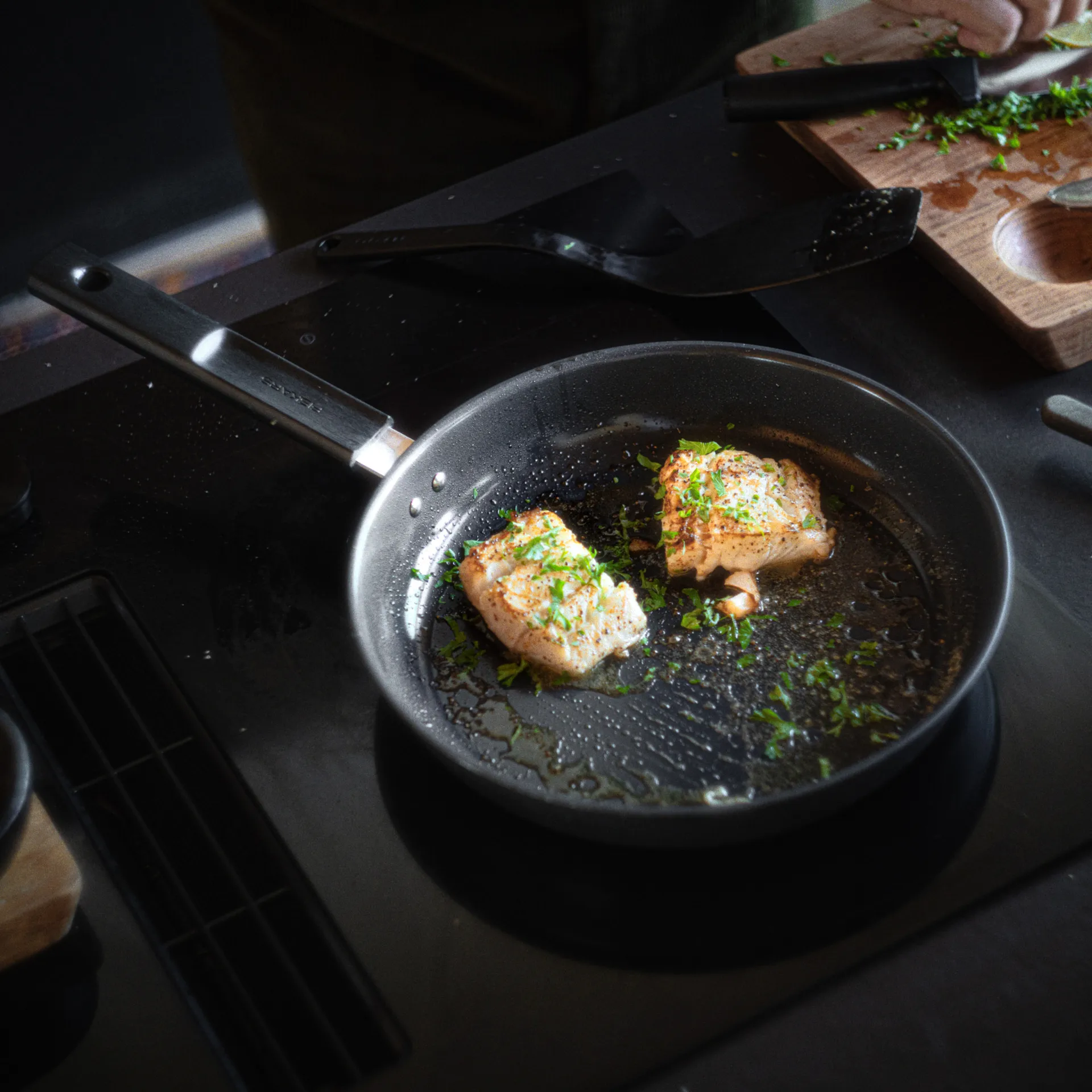 Hard Face Bratpfanne Ceratec Superior, 28 cm Fiskars