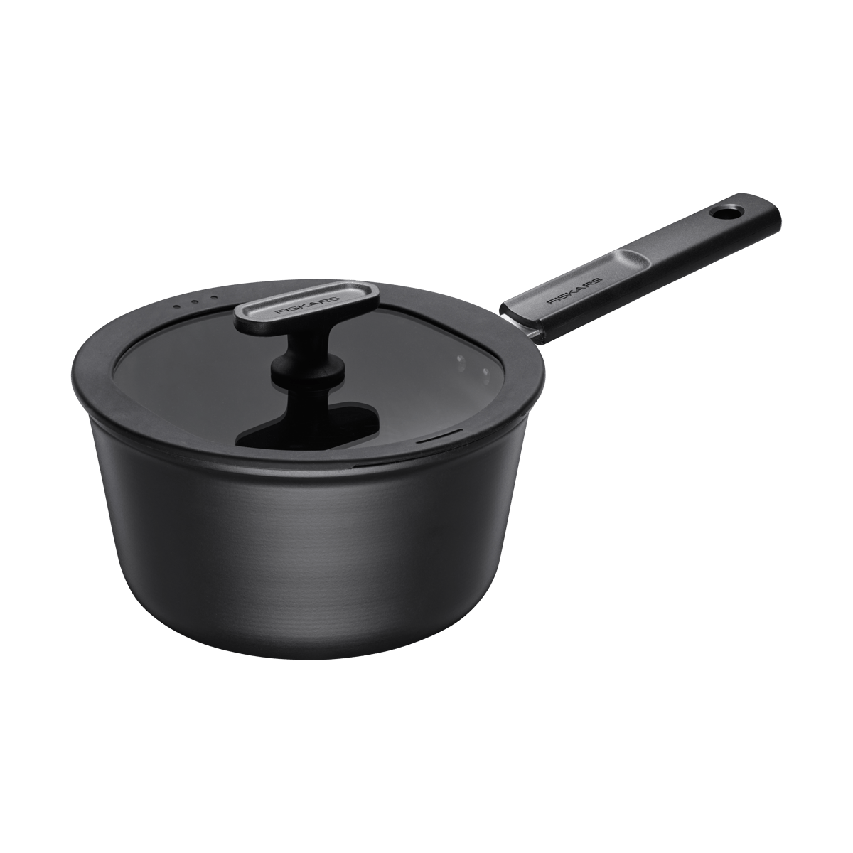 Fiskars Hard Face Kochtopf mit Deckel Ceratec Superior 2,5 L