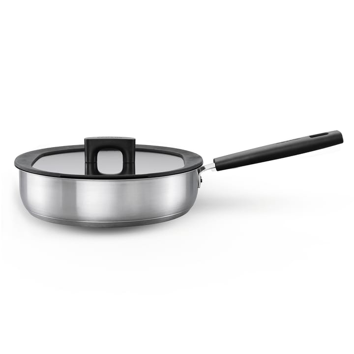 Hard Face Steel Sauteuse mit Deckel, 26cm Fiskars