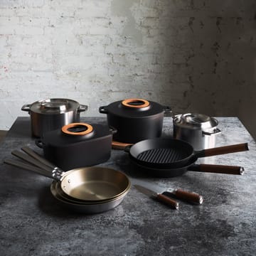 Norden Pfanne Edelstahl - 28cm - Fiskars