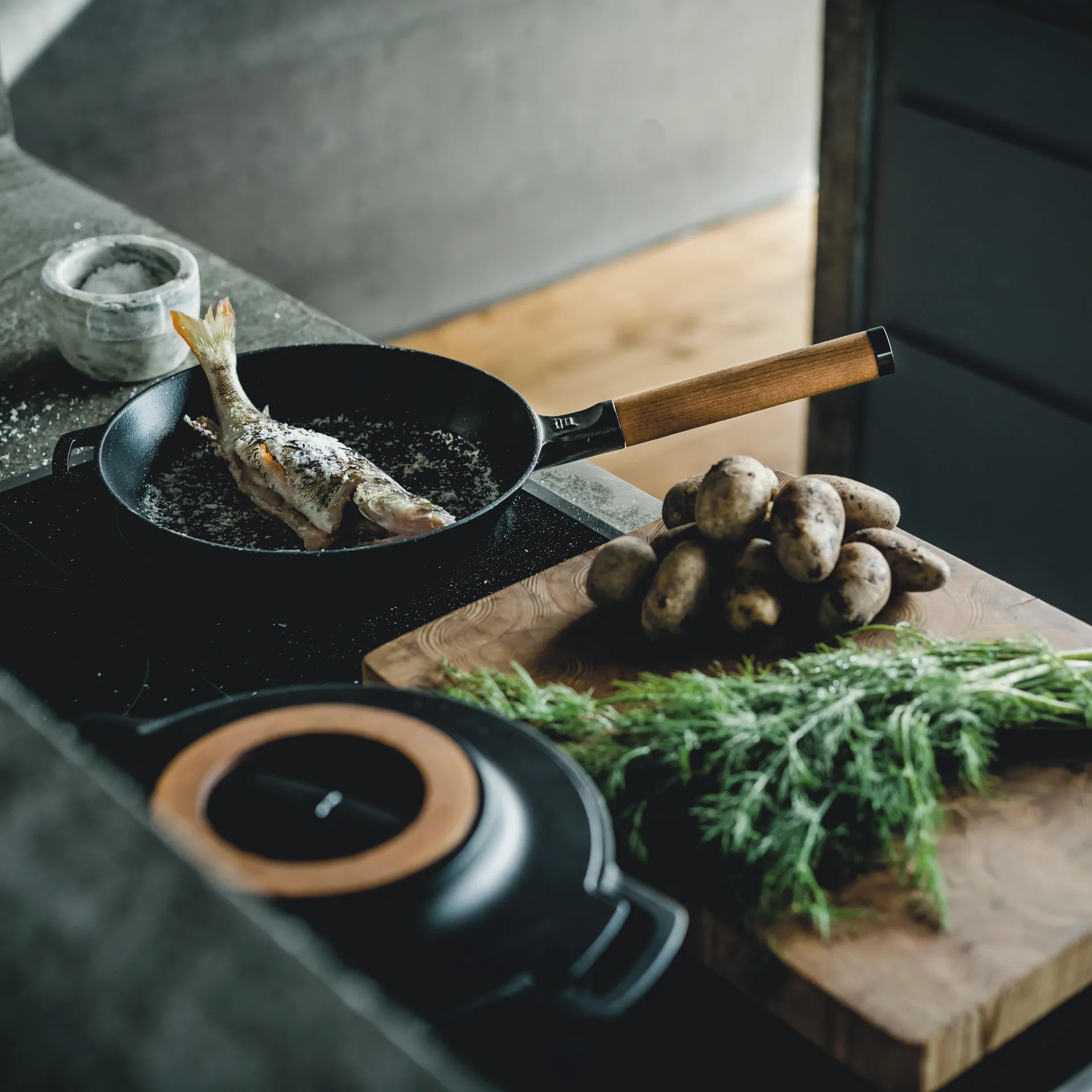 Norden Pfanne Gusseien, 26cm Fiskars