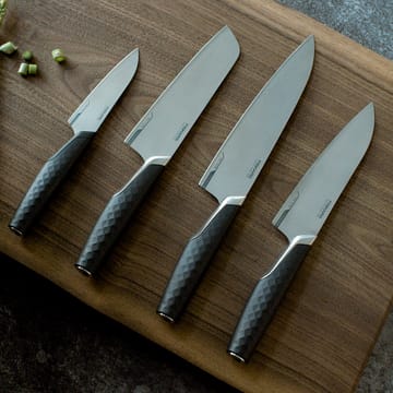 Titanium Gemüsemesser 10cm - Schwarz - Fiskars