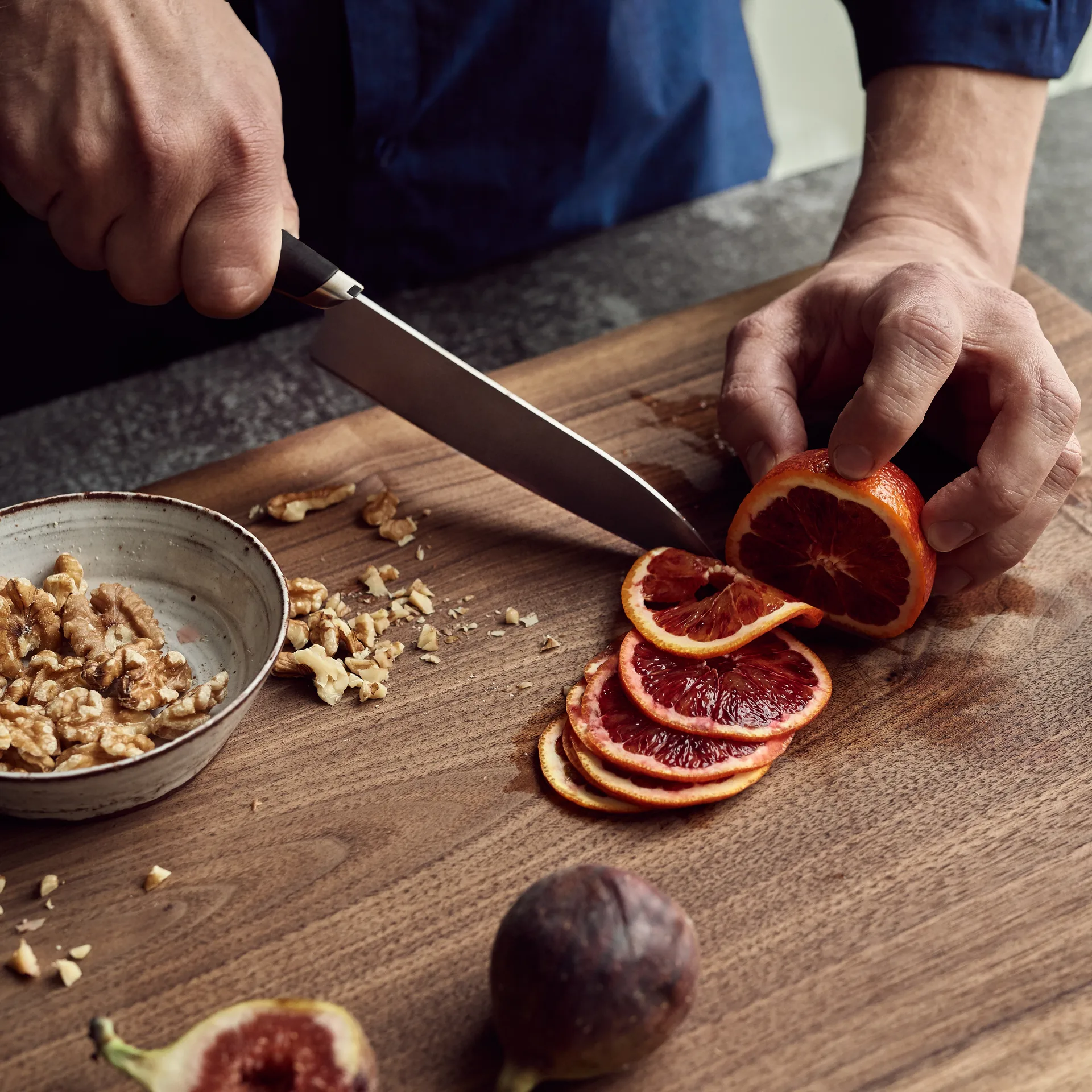 Titanium Kochmesser 16cm, Schwarz Fiskars