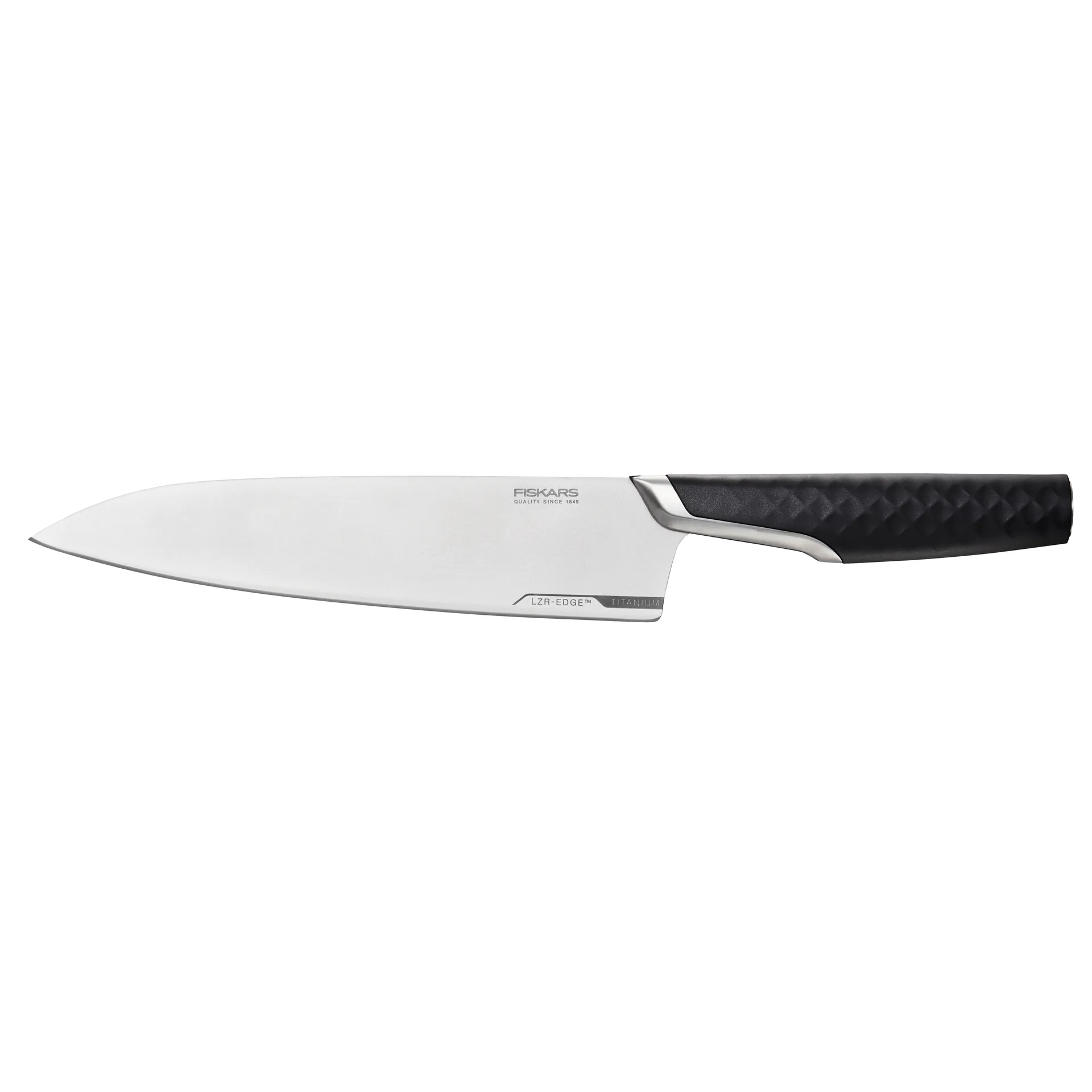 Titanium Kochmesser 20cm, Schwarz Fiskars