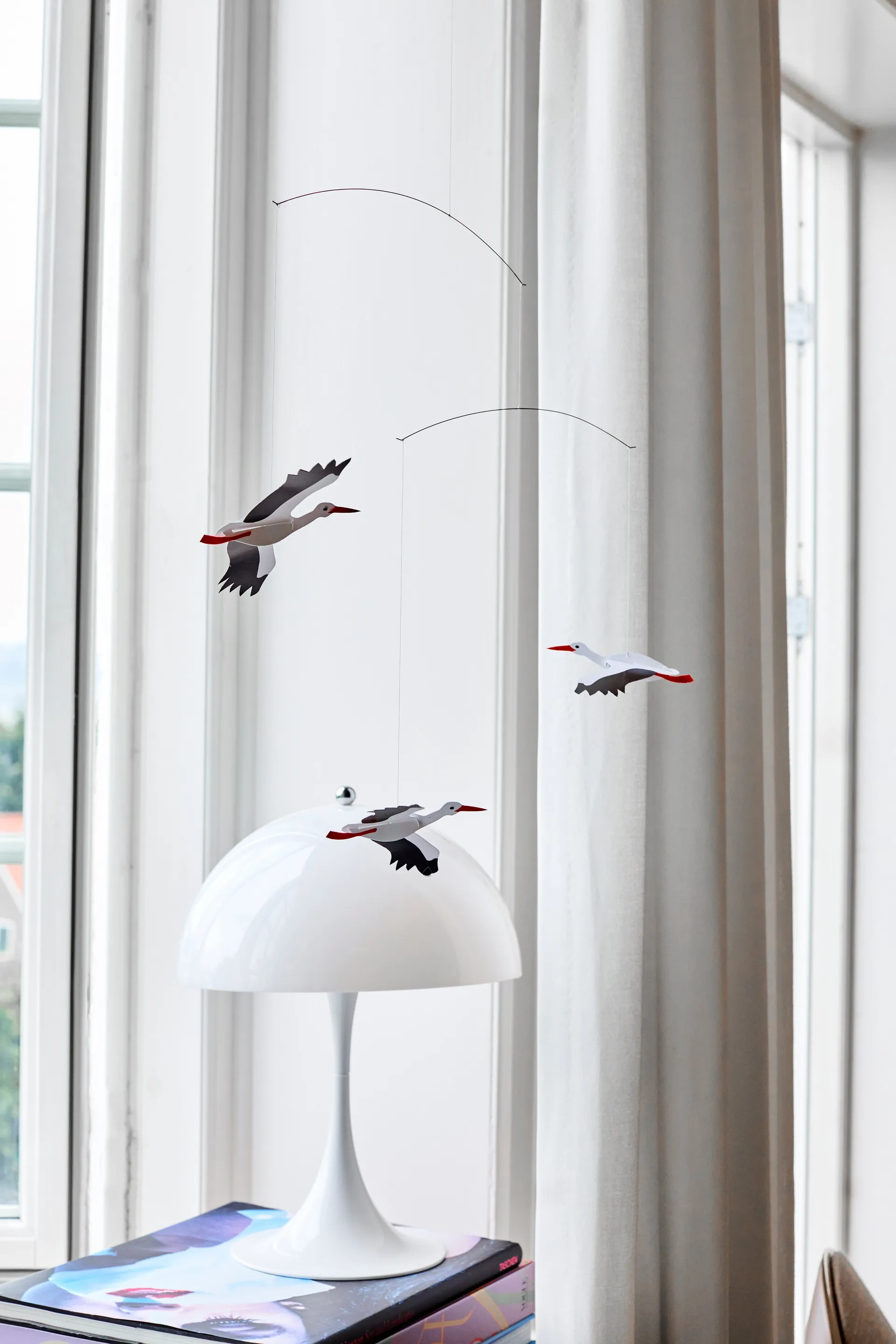Lucky storks Mobile, Multi Flensted Mobiles