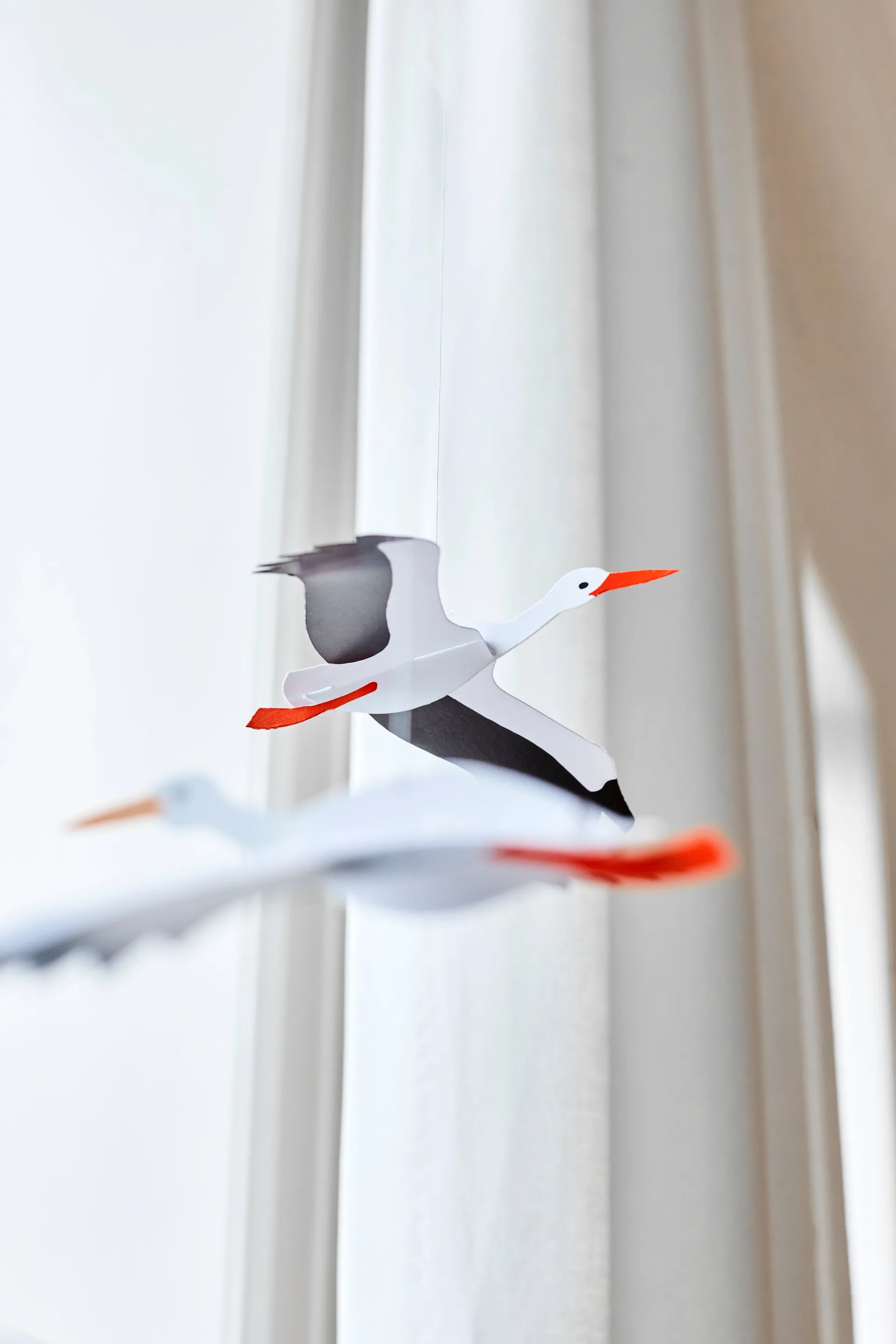 Lucky storks Mobile, Multi Flensted Mobiles