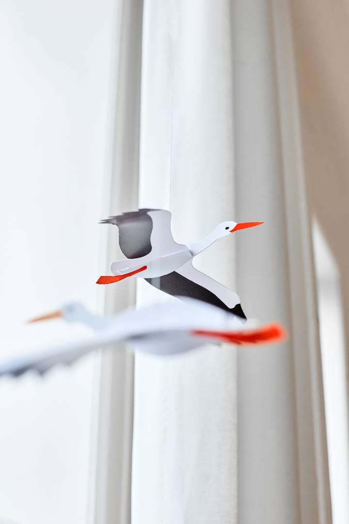 Lucky storks Mobile, Multi Flensted Mobiles